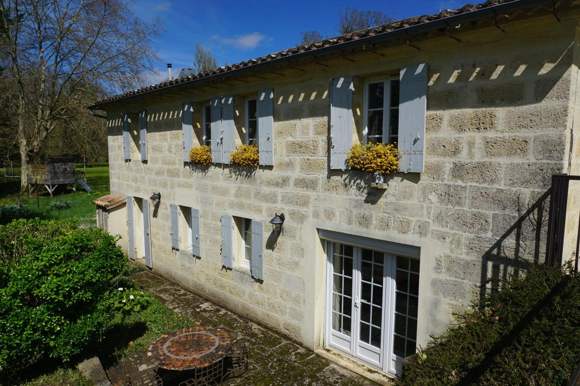 Moulin Notre Dame Ξενοδοχείο Saint-Genès-de-Castillon Εξωτερικό φωτογραφία