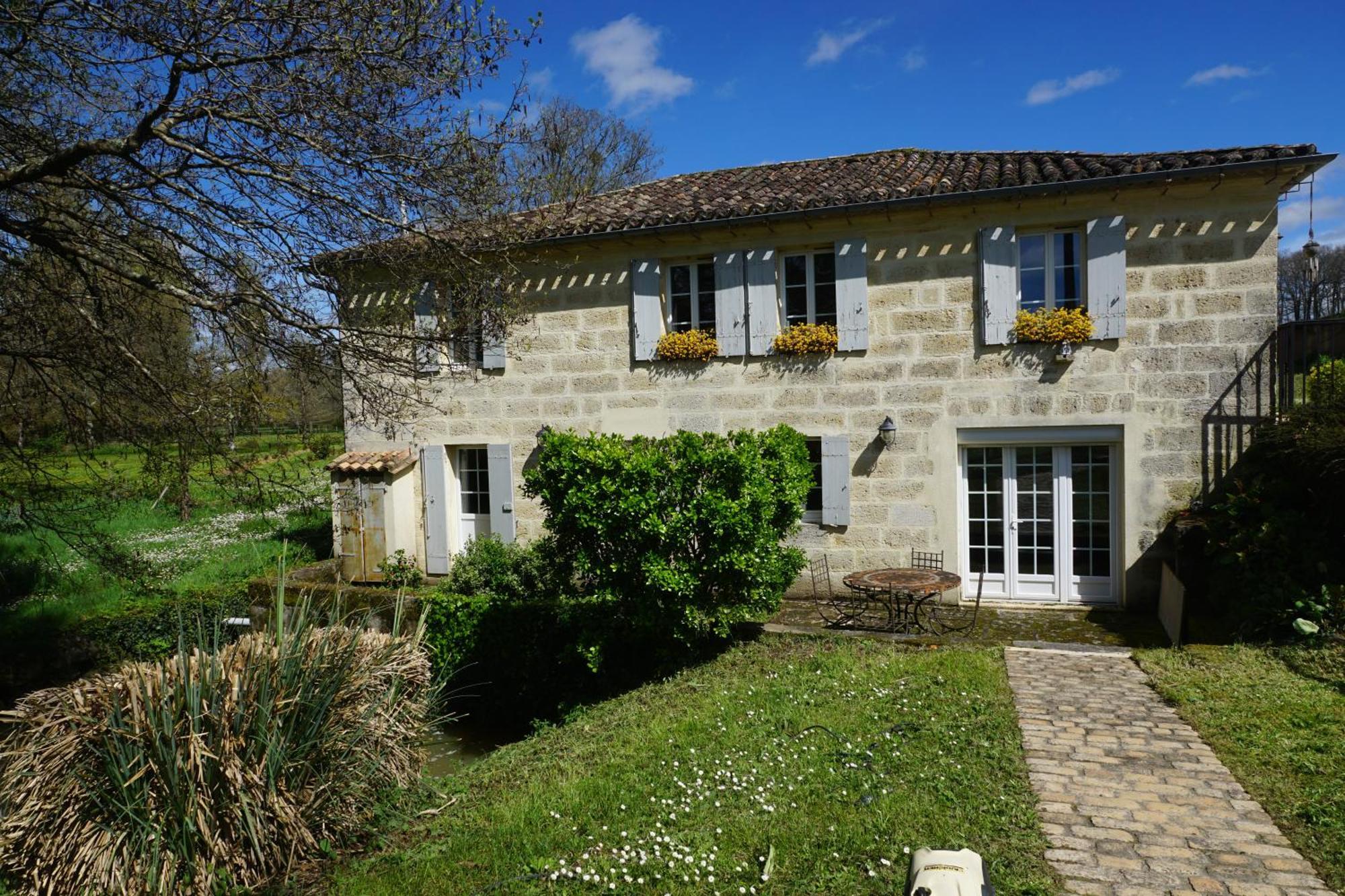 Moulin Notre Dame Ξενοδοχείο Saint-Genès-de-Castillon Εξωτερικό φωτογραφία