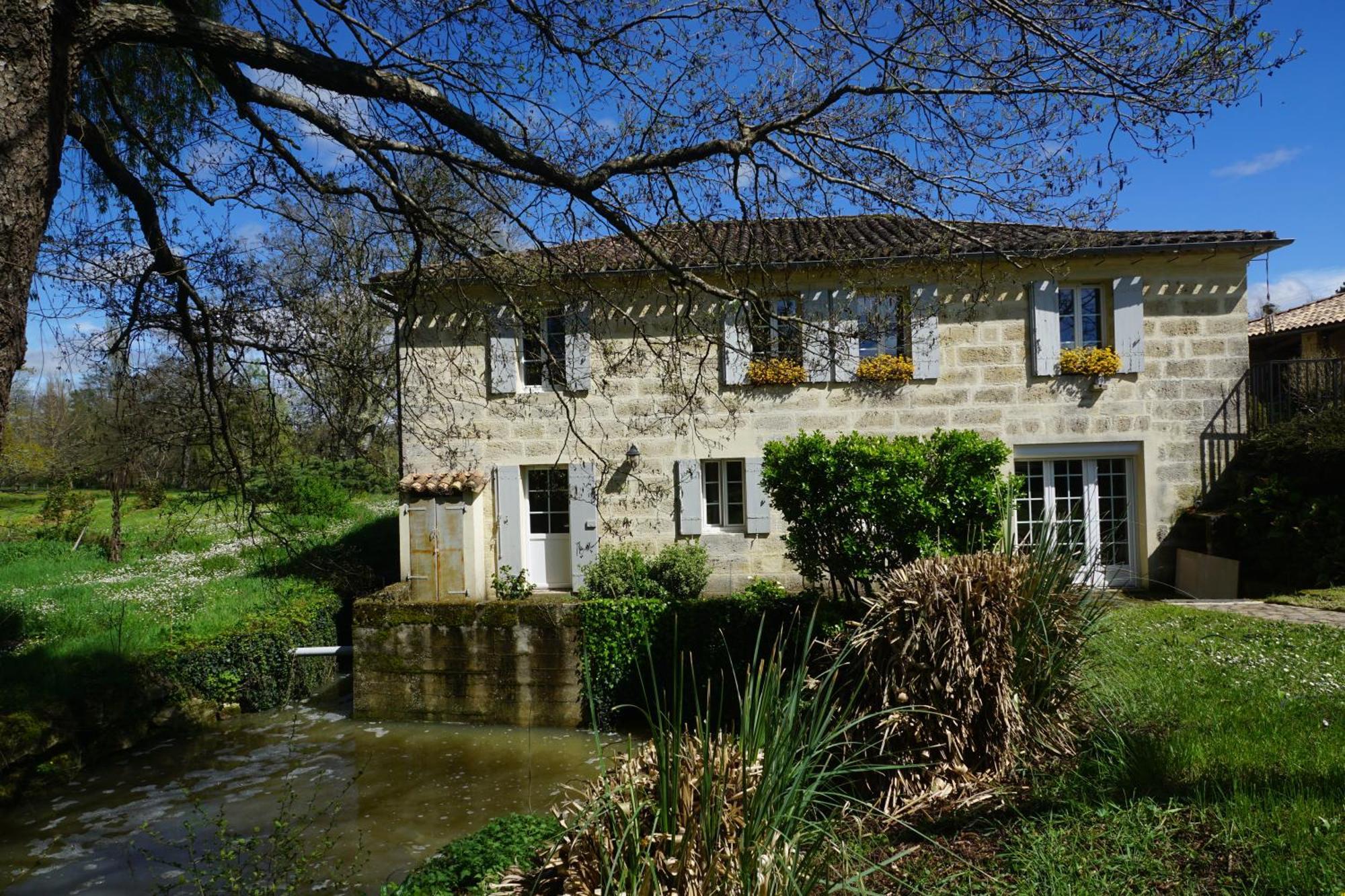 Moulin Notre Dame Ξενοδοχείο Saint-Genès-de-Castillon Εξωτερικό φωτογραφία