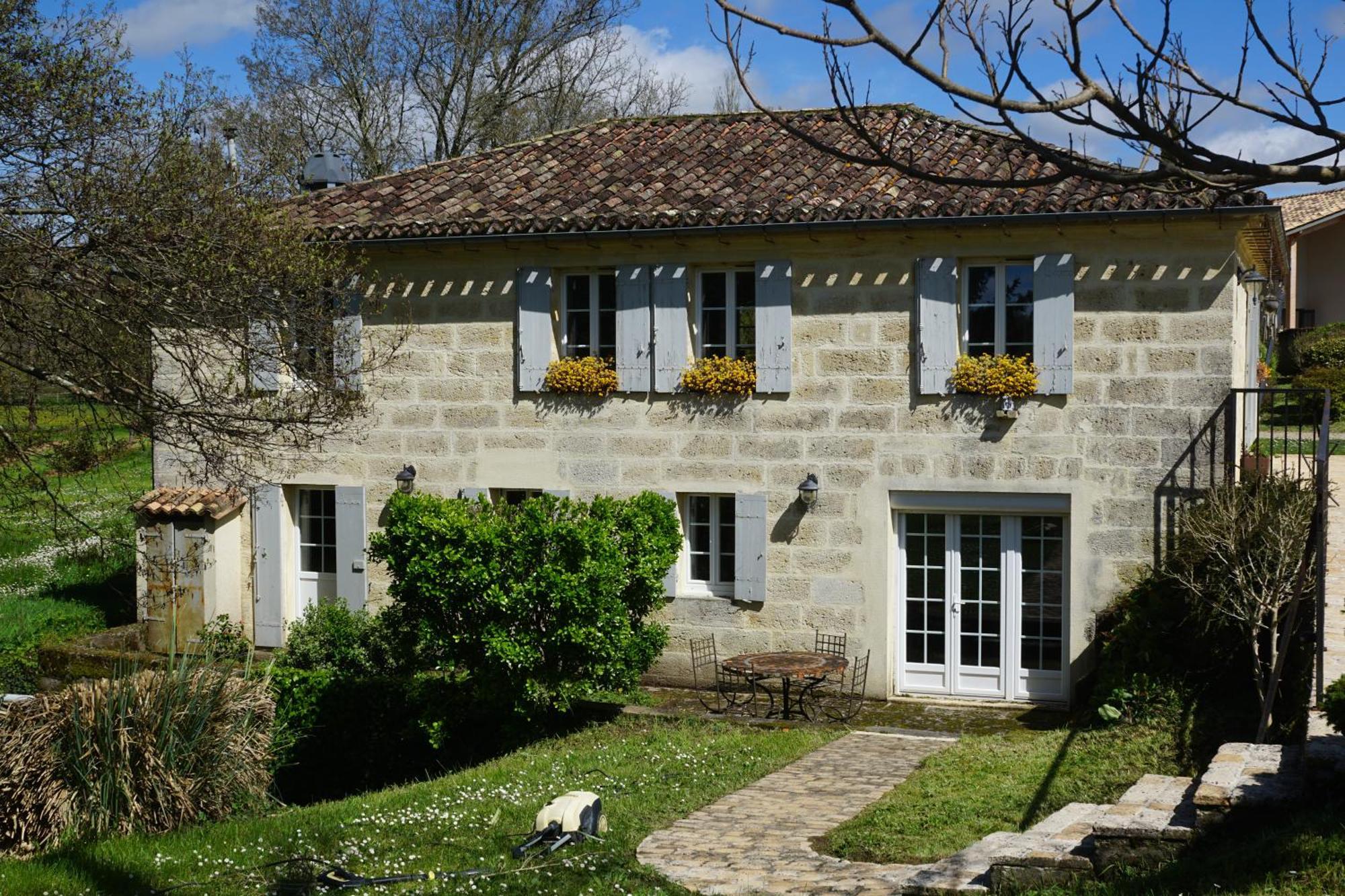 Moulin Notre Dame Ξενοδοχείο Saint-Genès-de-Castillon Εξωτερικό φωτογραφία